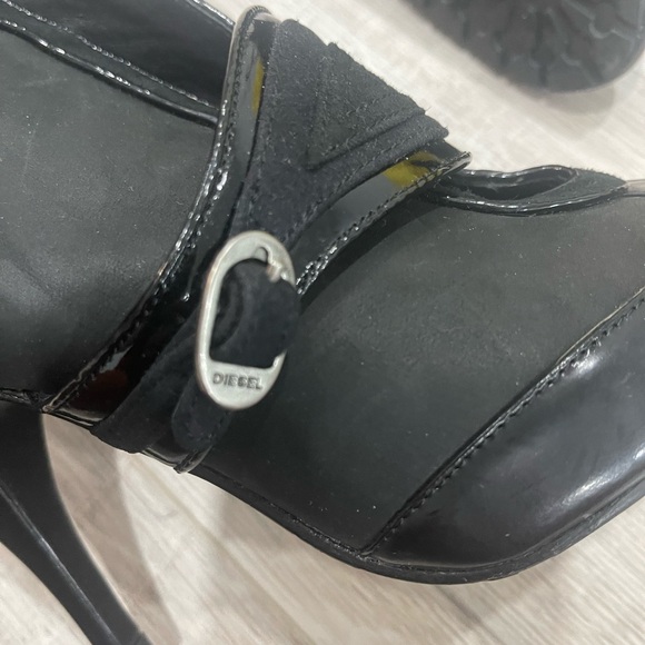 Diesel leather boots-Size 9 (40) - Picture 13 of 14